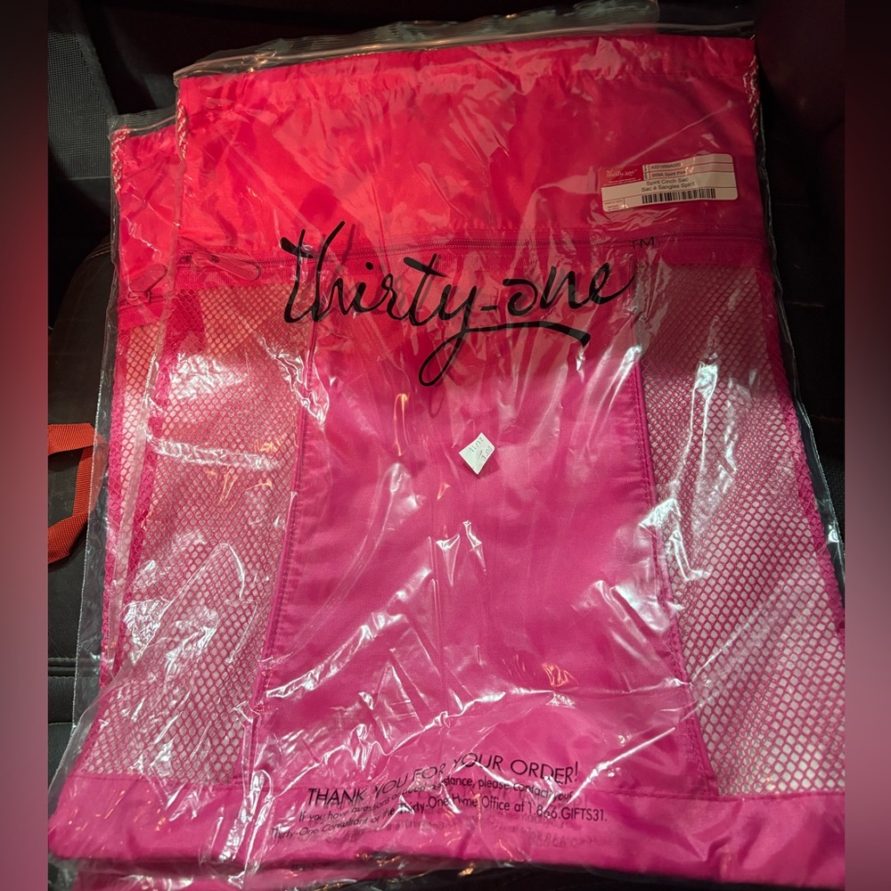 Spirit Cinch Sac- Spirit Pink